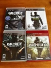 Call of Duty Game Lot PS3 (4) Games FPS Shooter Bundle Adult Owned No Manuals