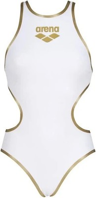 Arena | Damen Badeanzug One-Piece Biglogo chlorbeständig MaxLife Material UV 50+