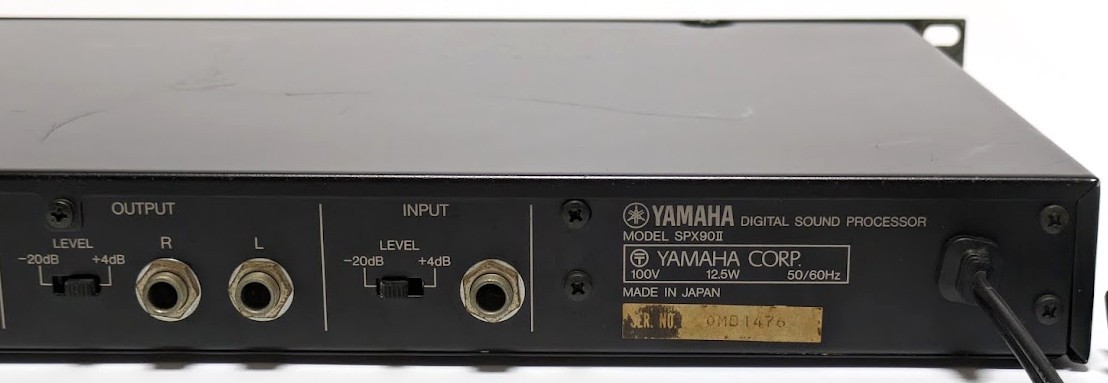 JUNK YAMAHA SPX90 II Digital Sound Processor From Japan