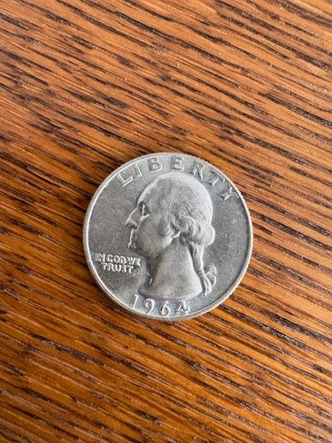 1964 silver quarter no mint mark