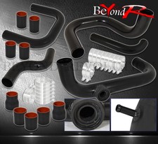 For 96-00 Civic Bd-series Turbo Cnc Piping Kit Bov Adapter Blackred Coupler