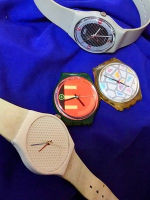4 Swatch Watch Lot for Pars or Repair Read Details
