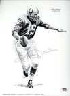 Johnny Unitas PSA DNA Autograph 9x12 Photo Signed