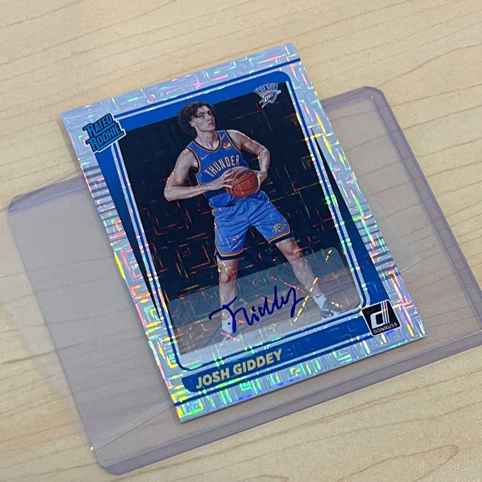 * Rated Rookie Autograph * MOJO INFINITE Panini Donruss Josh Giddey RC Auto Card - image 4 of 4