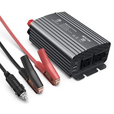 500W Power Inverter for Vehicles 12V DC to 110V AC Car Plug Adapter