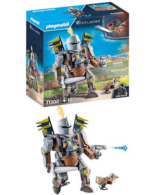 PLAYMOBIL Novelmore Ritter Gizmo Crafton mit Kampfroboter 58 Teile Spielzeug OVP