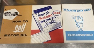 VTG Esso Standard Oil Company Booklet Lot 1950’s 60’s Employee Training Ephemera