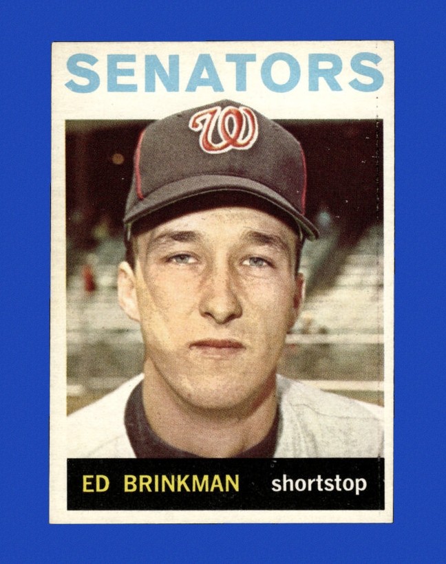 1964 Topps Set-Break # 46 Ed Brinkman NR-MINT *GMCARDS*
