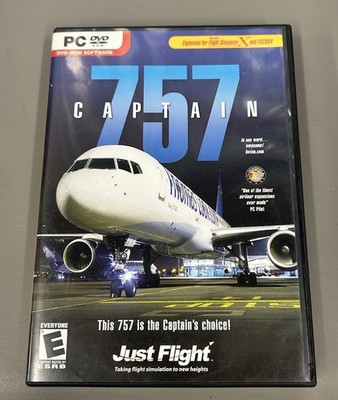 757 Captain (PC, 2008) Microsoft Expansion For Flight Simulator X And Fs2004 