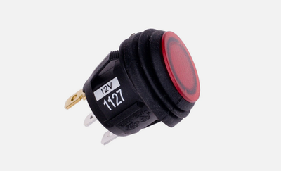 #ad Rigid Industries Red Indicator ON OFF Rocker Switch 12V Powersports 40191 $19.99