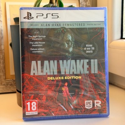 Alan Wake 2 Deluxe Edition PS5 | CIB Brand new and Sealed | PAL