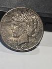 1927-S $1 Silver Peace Dollar - Luster - AU/UNC Semi Key Date -  Original Toning