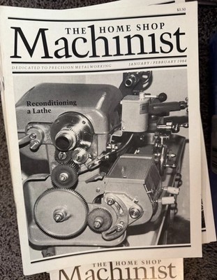 THE HOME SHOP MACHINIST MAGAZINE - 1982  - 1989. Every Year Complete