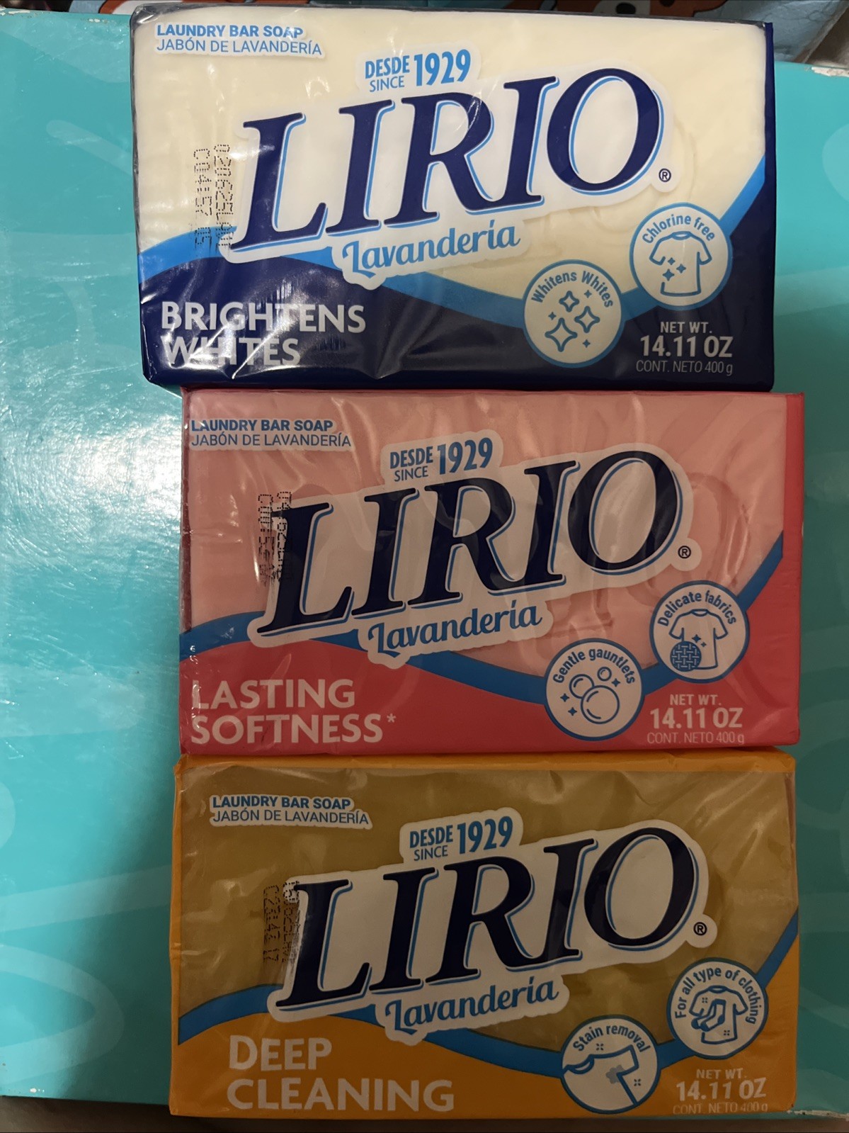 Lirio Laundry Bar Soap (3)