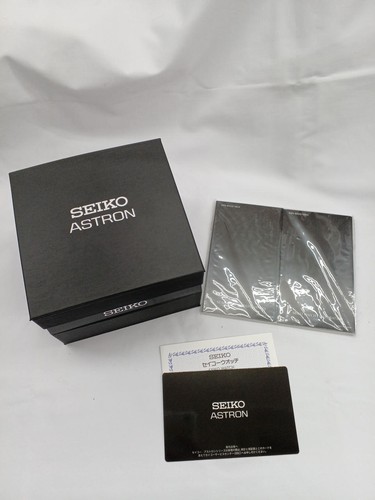 Seiko Astron 8X22-0AG0-2 GPS Date Titane Céramique Argent Blanc Solaire Montre - Photo 8 sur 10