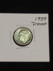 1959  US Roosevelt Silver Dime 10c Nice Proof