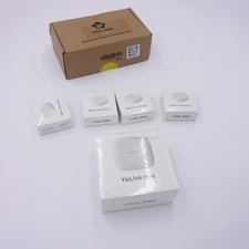 YoLInk Smart Home Starter Kit Hub Water Leak Hub w/4 Sensor Pucks Wifi