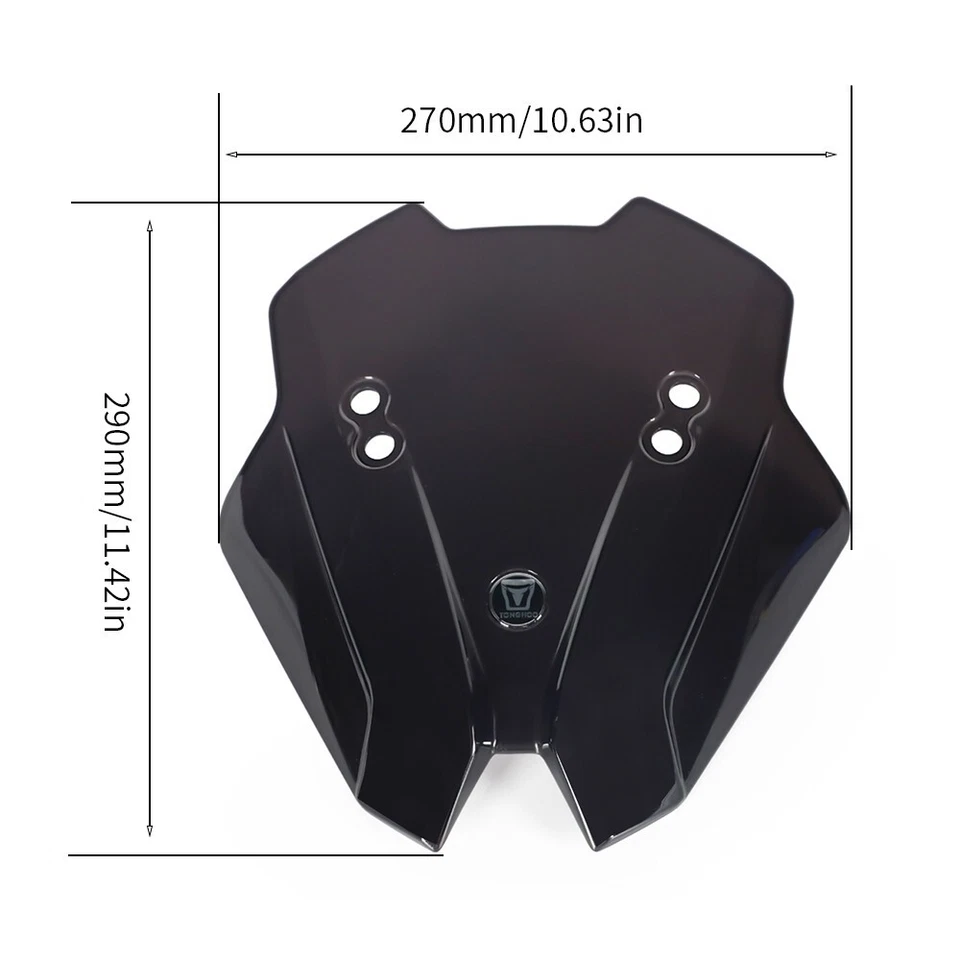 Para BMW G310R 2017-2025 G 310 R para-brisa com suporte de extensão de navegação GPS - Imagem 2 de 4