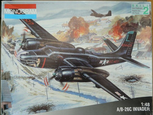 Icm maquette avion 48283 A-26C-15 Invader Bombardier américain WWII 1/48
