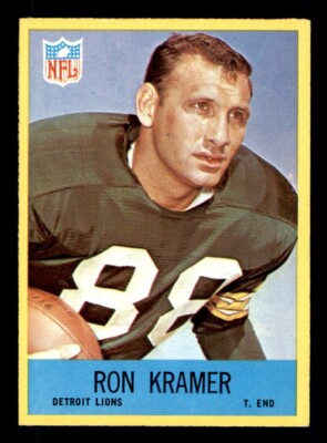 1967 Philadelphia Football #65 Ron Kramer EX/MT *e1