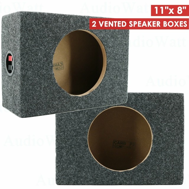 Audiotek CA65CB 6.5 Inch Vented Speaker Box Pair for sale online eBay