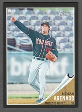 NOLAN ARENADO 2011 Topps Heritage Minors BLACK BORDER Parallel Card #53 #07/62