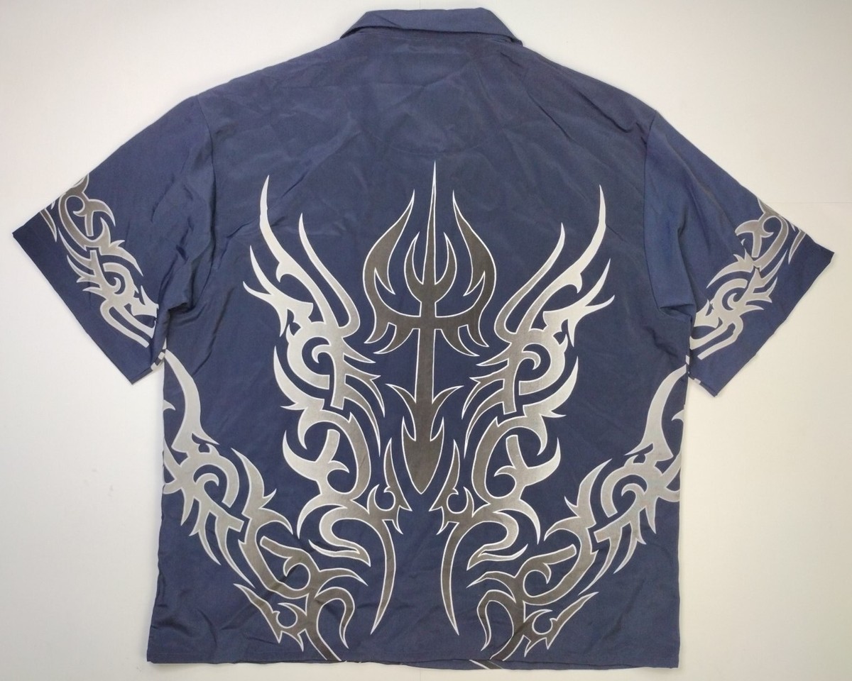 TRIBAL GEAR グラフィックプリント フットボールシャツ Y2K s-l1200.jpg