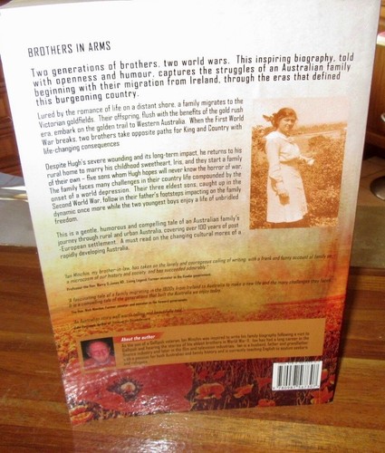 HERMANOS DE ARMAS ~ Ian Minchin. 2013. FIRMADO por el autor sc SIN leer en MELB - Imagen 4 de 12
