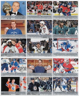 2016-17 SP Authentic Authentic Moments Pick From List !!