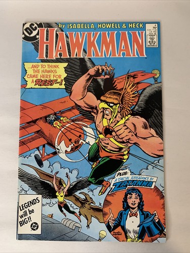 DC Comics T-shirt Uomo Con Emblema Hawkman, Stile Retro, Nera, Cotone - 2