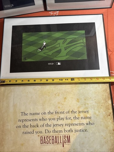 Yankees Baseballismus Set 4 Bilder Baseball Motiv - Bild 6 von 12