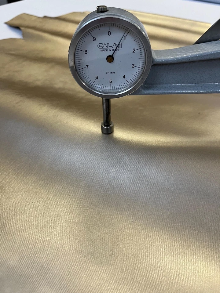 Sheep leather metallic colors, Genuine sheepskin leather for crafts thick 2,5 oz - Image 4 of 4