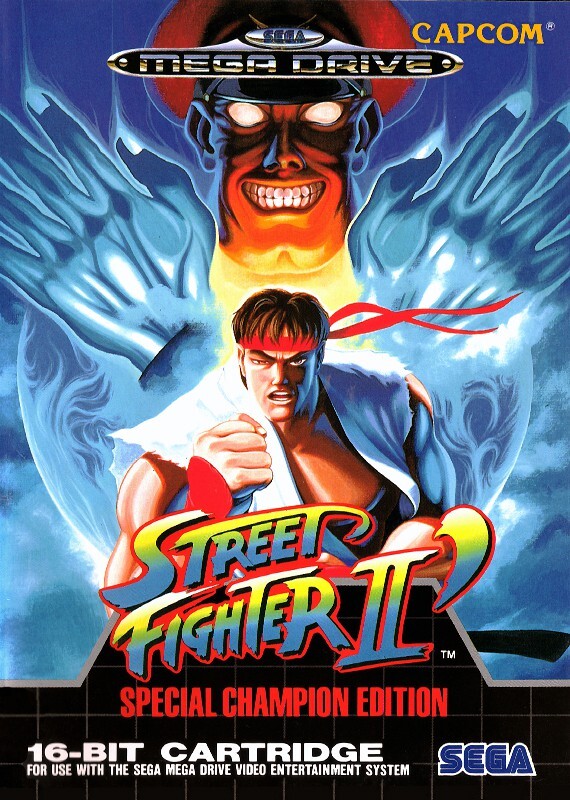 SEGA Mega Drive Spiel - Street Fighter 2: Special Champion Edition