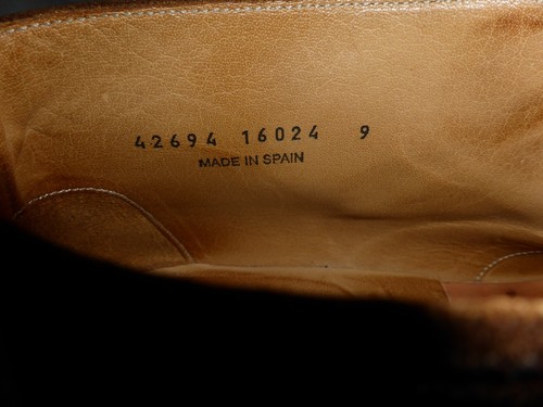 BOTÍN MORJAS HOMBRE MARRÓN GAMUZA CUERO CORDONES TALLA UK 9 EU 43 US 10 EN MUY BUENA CONDICIÓN - Imagen 13 de 24