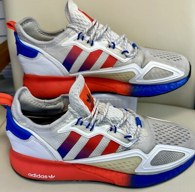 Adidas ZX 2K Boost White Gradient Men Size 10. FV9996 | eBay