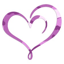 Heart Love - Vinyl Decal Sticker - Multiple Patterns Sizes - Ebn6296