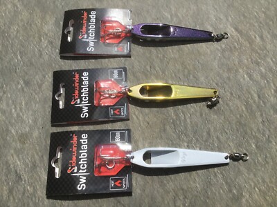 SIDEWINDER SWITCHBLADE DISTANCE SPINNER LURE SEA FISHING VARIOUS TYPES