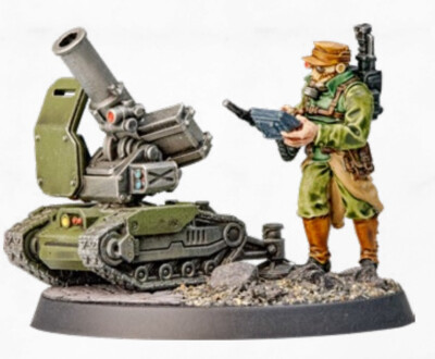 Archon Studios Rampart City Defenders Goliath Waffenplattform Alt. Militarum B