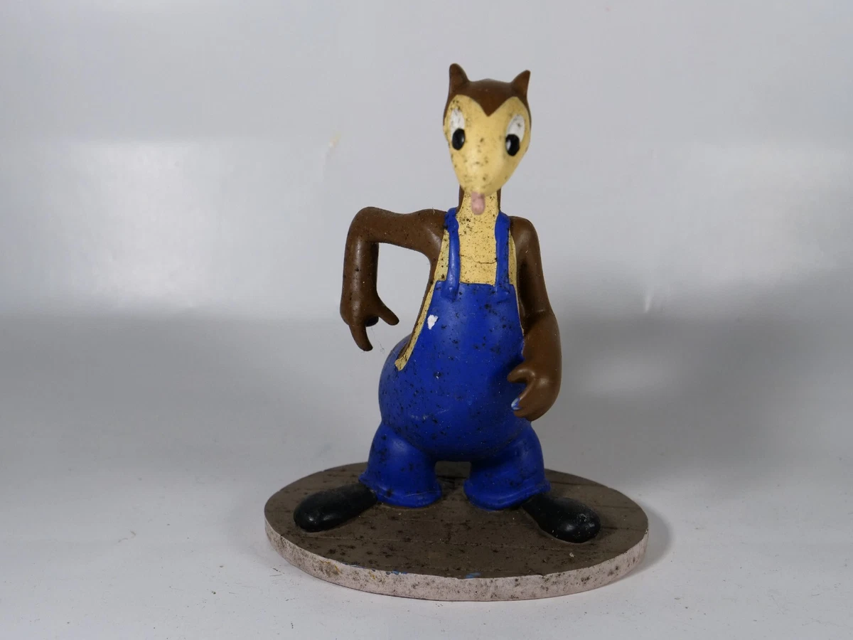 RARE - Figurine Droopy sur coussin jaune - Tex Avery - Démons et