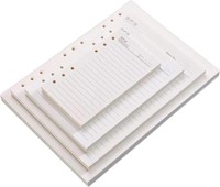 Lined Paper Refill. Six Holes Filler Paper (a5) A5 on sale Lined Paper Refill. Six Holes Filler Paper (a5) A5 on sale