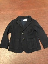 Arch & Line Boys Suit Jacket Size 5-6 Years Color Navy Blue 