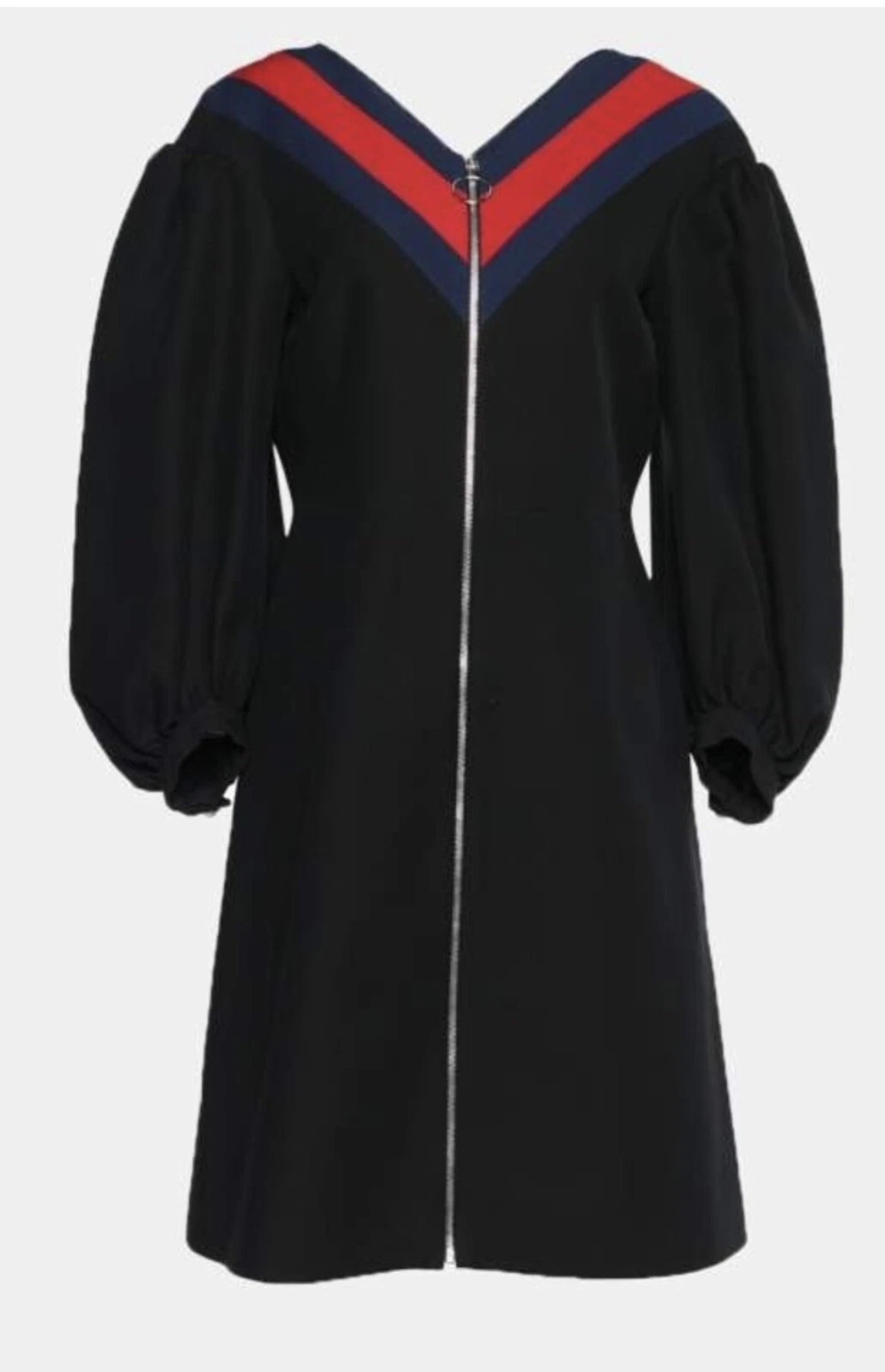 Robe fermeture éclair en laine soie Gucci taille 40
