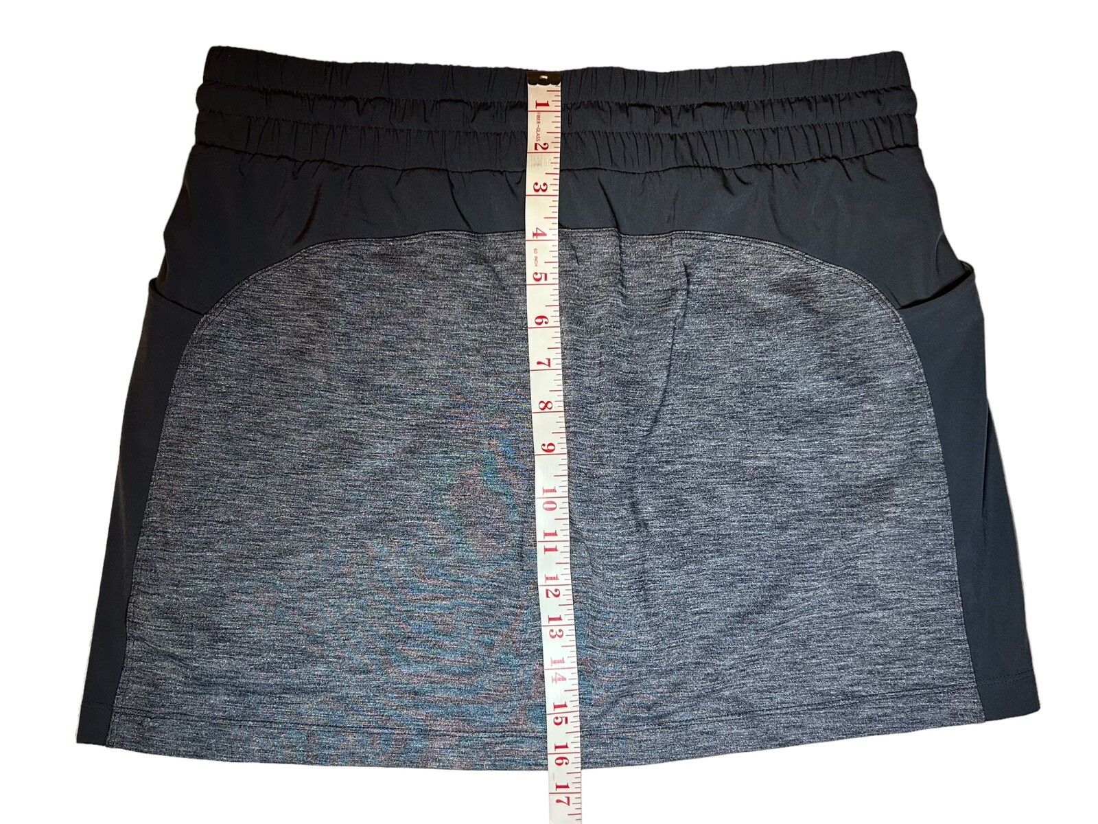 ATHLETA Excursion Skort Skirt Size MEDIUM Heather… - image 8