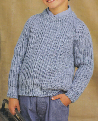 fisherman knit sweater pattern free child