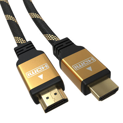 Premium HDMI Kabel 2.0a 4K U-HD Highend High-Speed 3D ARC HDR Full HD Ethernet