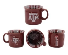 Official Custom Ceramic, X-Large 23 OZ, Relief (raised) Mug (Texas A&M Aggies)