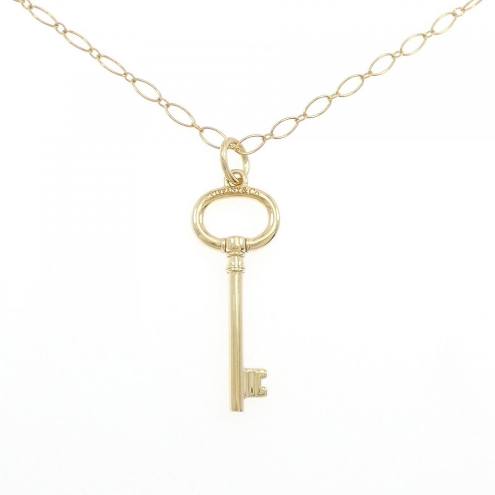 Authentic Tiffany Oval Key Small Necklace  #260-007-282-3569