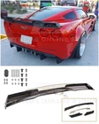 For 05-13 Corvette C6 | C6.5 CARBON FLASH Rear Spoiler Light Tinted Wickerbill