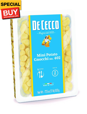 Pasta, Mini Potato Gnocchi No.402, 17.5 Ounce (Pack of 12)