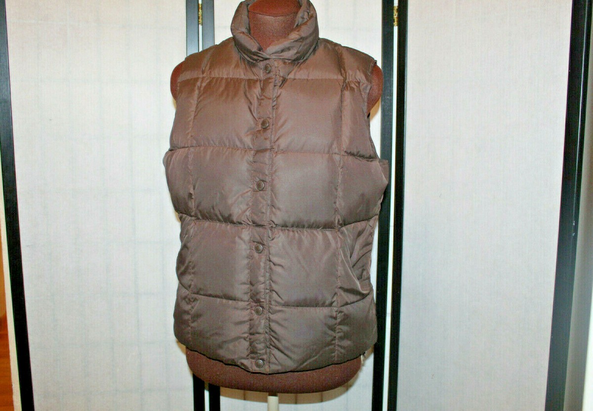 LANDS’ END Down Vest XXL Brown LANDS' END Down Vest XXL Brown Lands End Down Vest Mens 2XL